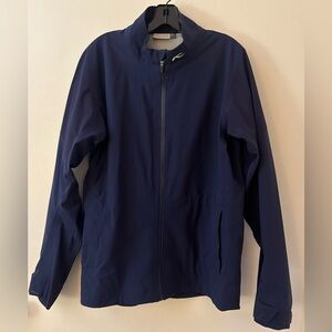 Kjus windbreaker jacket light sportswear size 50 Medium Navy Blue